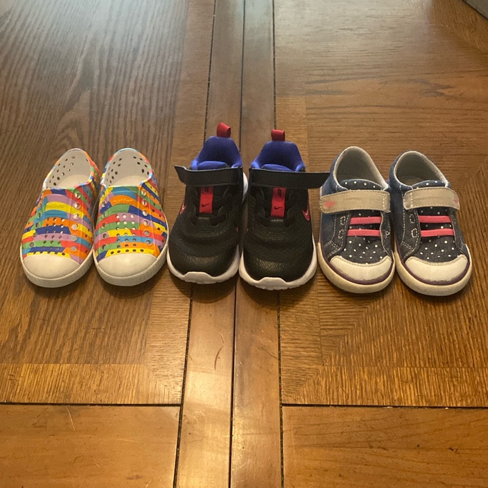 Toddler girls size 6c shoe bundle